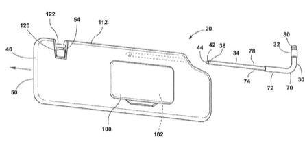 Ford Patents Car Sun Visors That Can Also Break Windows