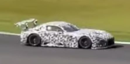 Toyota GR GT3 Concept Spied Testing On The Track With Throaty Exhaust Note