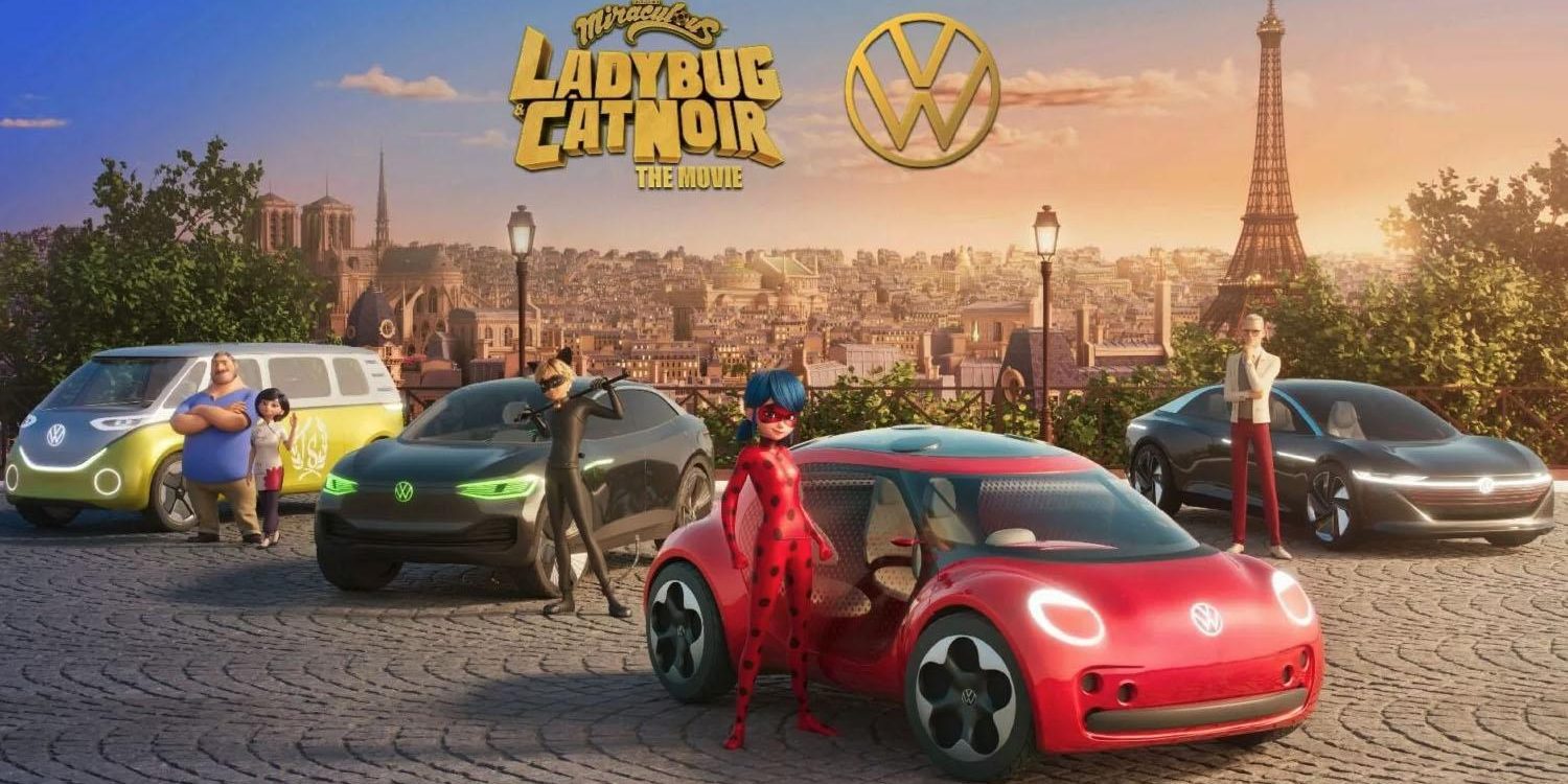 Electric Volkswagen Beetle concept debuts in movie, spotted in Paris