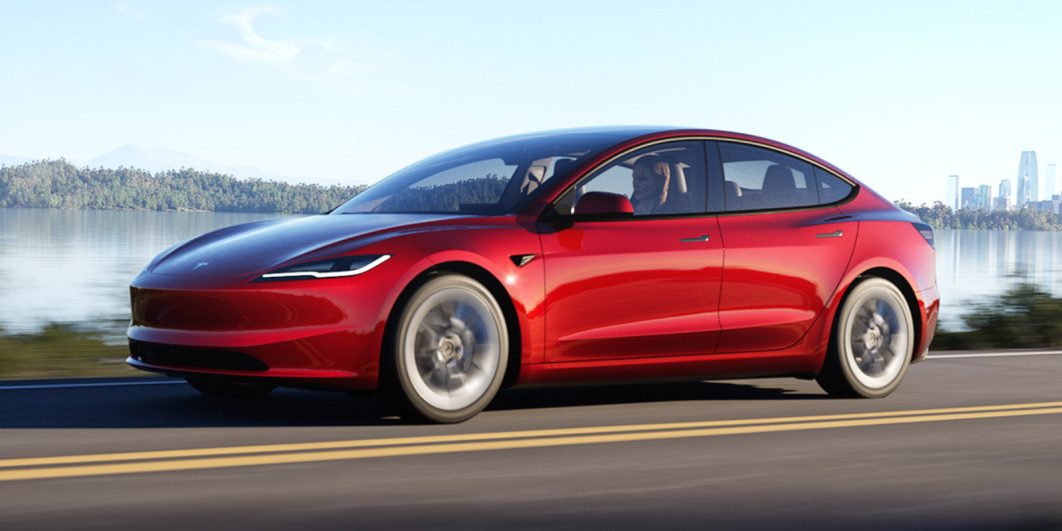 Tesla Model 3 refresh revealed with improved range, new features